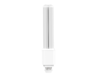 RAB PLC-9.5-O-835-HYB-G24Q, Omnidirectional, 4-Pin Hybrid with or without ballast CFL replacement, 9W, 3500K, 1250lm, 80CRI, 50000hrs, dimming with compatible dimmable ballas