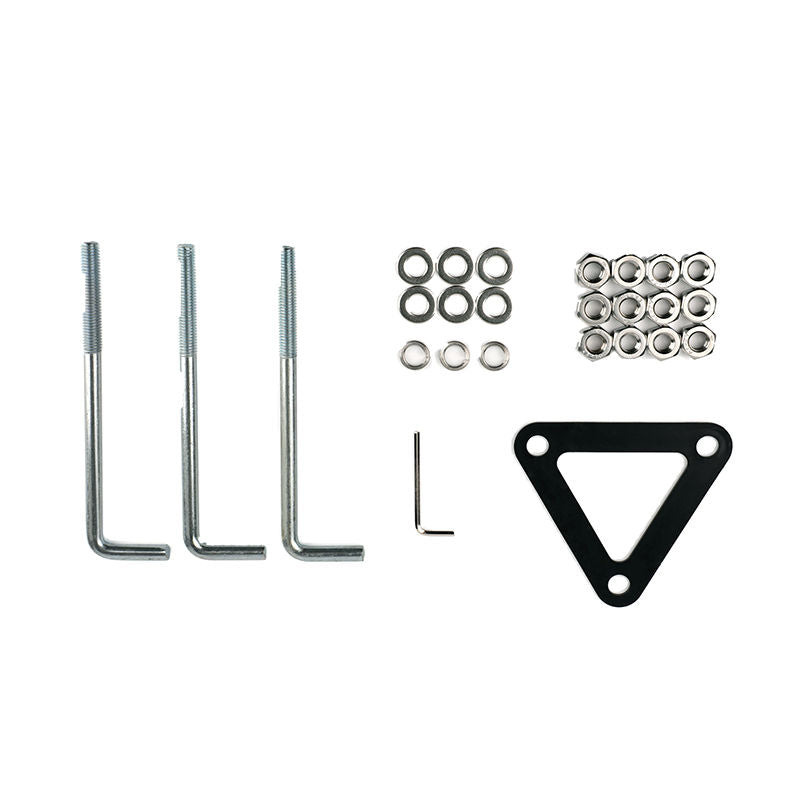 Lighting Supply Guy Westgate BOL-G2-ABK-R G2 Bollard Round Replacement Anchor Bolts and Mounting Plate
