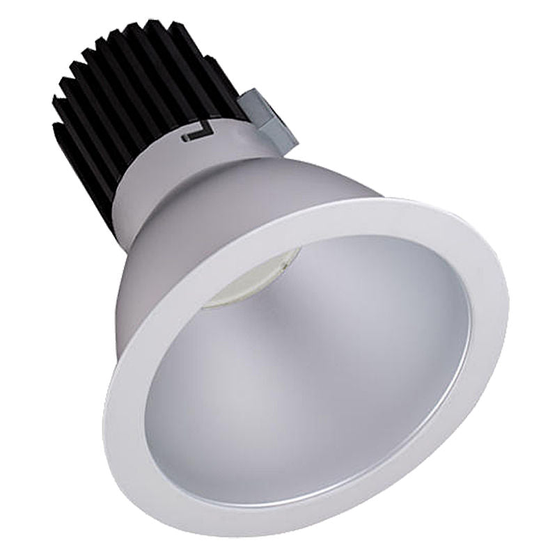 Westgate CRLX6-18-40W-MCTP 18/27/40W LED Commercial 6" Recessed Light, 7.5" OD x 7-2/3"H, 30/35/40K Multi CCT Color Temp, 3400 lumens, 50,000hr life, 120-277 volt, 0-10v Dimable, Haze Trim Finish