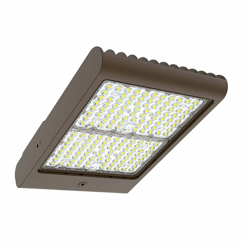 Westgate LFX-XL-150-300W-50K-480V 150W/200W/240W/300W Wattage Selectable Floodlight Fixture, 5000K, 44000 Max Lumens, 70,000hr life, 480 Volt, Bronze Finish (Mounting Ordered Separately)