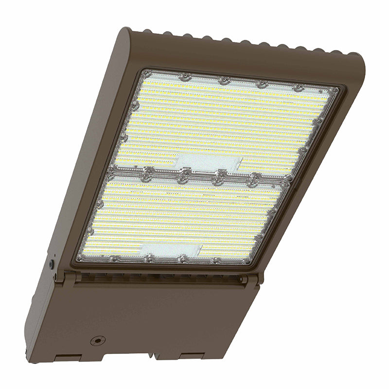 Westgate LFXPRO-XL-150-300W-MCTP 150W/200W/240W/300W Wattage Selectable Area Light Fixture, 3000K/4000K/5000K/5700K Color Selectable, 125 LPW, 70,000hr life, 120-277 Volt, 0-10V Dimming, Bronze Finish (Mounting Sold Separately)