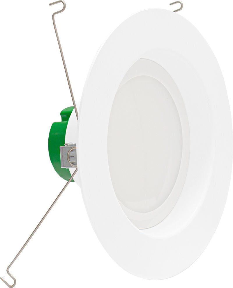 Westgate RDL6-MCT5-WP 14 watt LED 6" Retrofit Downlight, 2700K/3000K/3500K/4000K/5000K (Color Selectable), 1400 lumens, 120 Volt, Dimming, White Finish