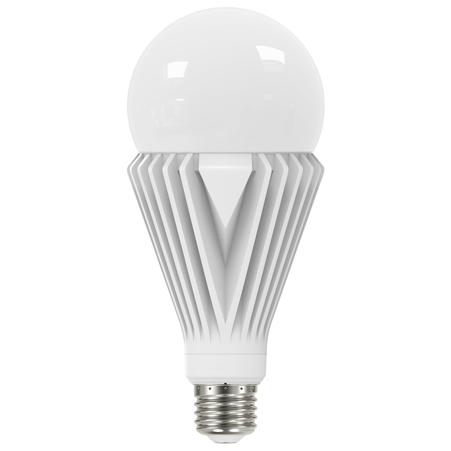 Rab PS25-32-E26-850-ND-120-277V 32 Watt PS25 LED A-Line Lamp to replace 300 Watt Incandescent, Metal Halide, and HPS,(Medium)  E26 Base, 5000K, 4100lm, 120-277V, 40,000hrs, Non-Dimmable