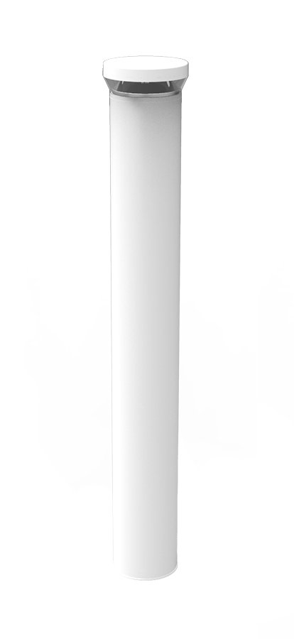 Rab BLEDR24NW/D10 24 watt LED 42" Round Dome Top Bollard - Lighting Supply Guy