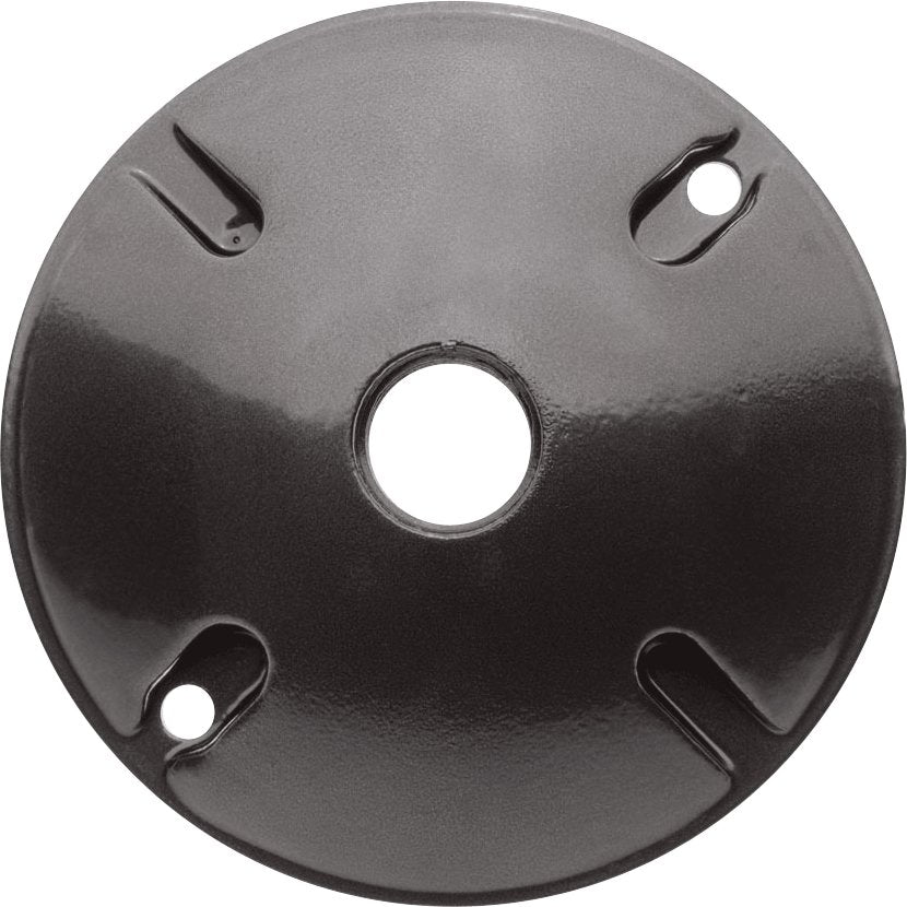 Rab C100B Round Weatherproof Cover Plate - Lighting Supply Guy