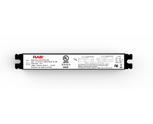 Rab DRI - 24T8 - 2L - DIM 18 Watt Type C T8 2 Foot LED Driver - Lighting Supply Guy