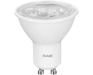 Rab GU10 - 4.5 - 827 - 35D - DIM 4.5w LED MR16 GU10 Lamp - Lighting Supply Guy