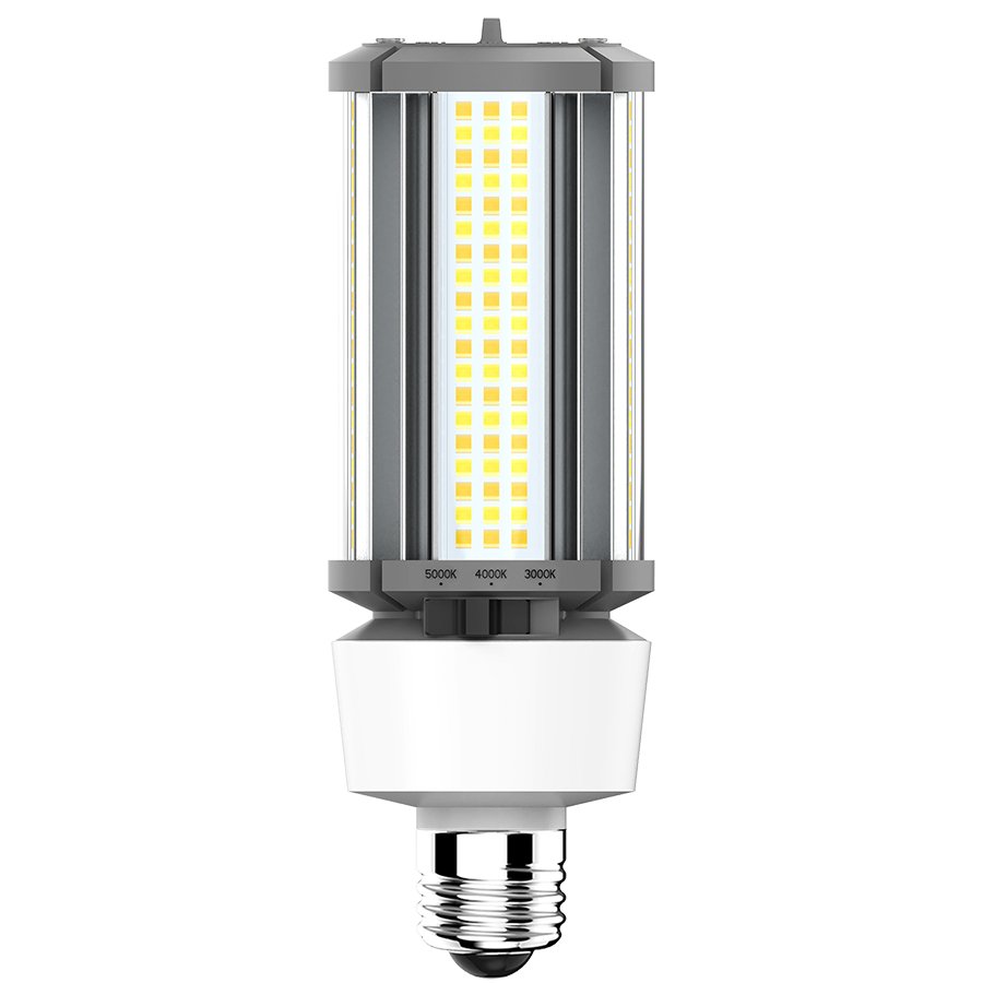 Rab HIDFA-27S-E26-8CCT-BYP 12W/18W/27W Wattage Selectable LED HID Replacement Light Bulb - Lighting Supply Guy