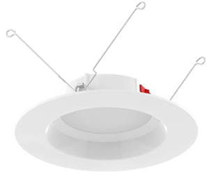 RAB Lighting R34 - 6 10w LED 6" Round Retrofit Downlight with CCT Select - Lighting Supply Guy