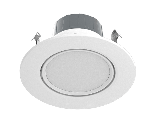RAB Lighting RA4R89FA120WS 8w LED Adjustable 4