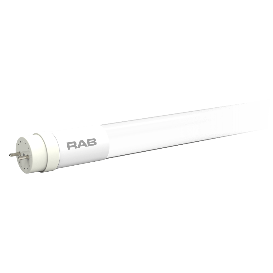 RAB T8 - 10.5 - 48G - 8CCT - HYB 10.5 watt 4 foot T8 Hybrid LED lamp Type A & B - Lighting Supply Guy