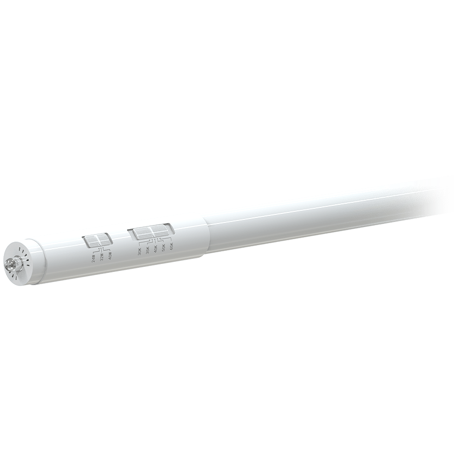 Rab T8 - 96G - DE - BYP 24W/32W/40W Wattage Selectable T8 LED 96" Linear Tube Lamp - Lighting Supply Guy