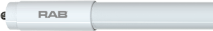 Rab T8HO - 40 - 96G - FA8 - 840 - DE - BYP 40 watt T8 LED 96" Linear Tube Lamp - Lighting Supply Guy
