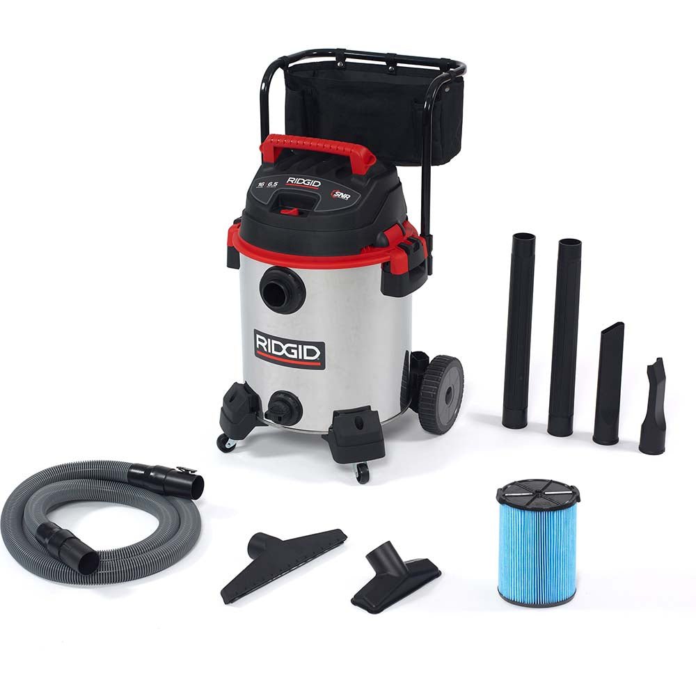 Ridgid 50353 Wet/Dry Vacuum: Electric, 16.0 gal - Lighting Supply Guy