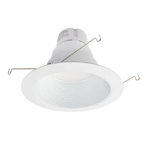 Elite RL631-950L-DIMTR-120-40K-90-W-WH 15 watt LED 6" Retrofit Downlight Fixture, 4000K, 950 lumens, 50,000hr life, 120 Volt, Dimming, White Finish