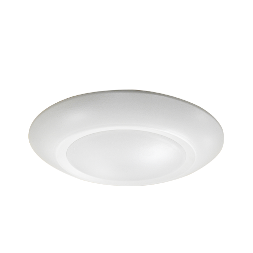 Elite RL677-850-DIMTR-120-27K-90-WH 14 watt LED Downlight, 3000K, 850 lumens, 50,000hr life, 120 Volt, TRIAC Dimming, White Finis