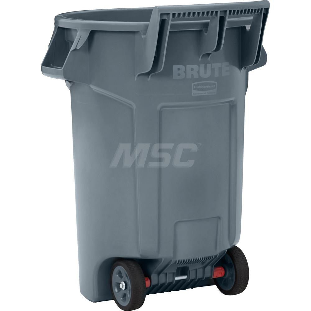 Rubbermaid 2131929 Vented Wheeled BRUTE Trash Container, 44 Gal, Gray - Lighting Supply Guy