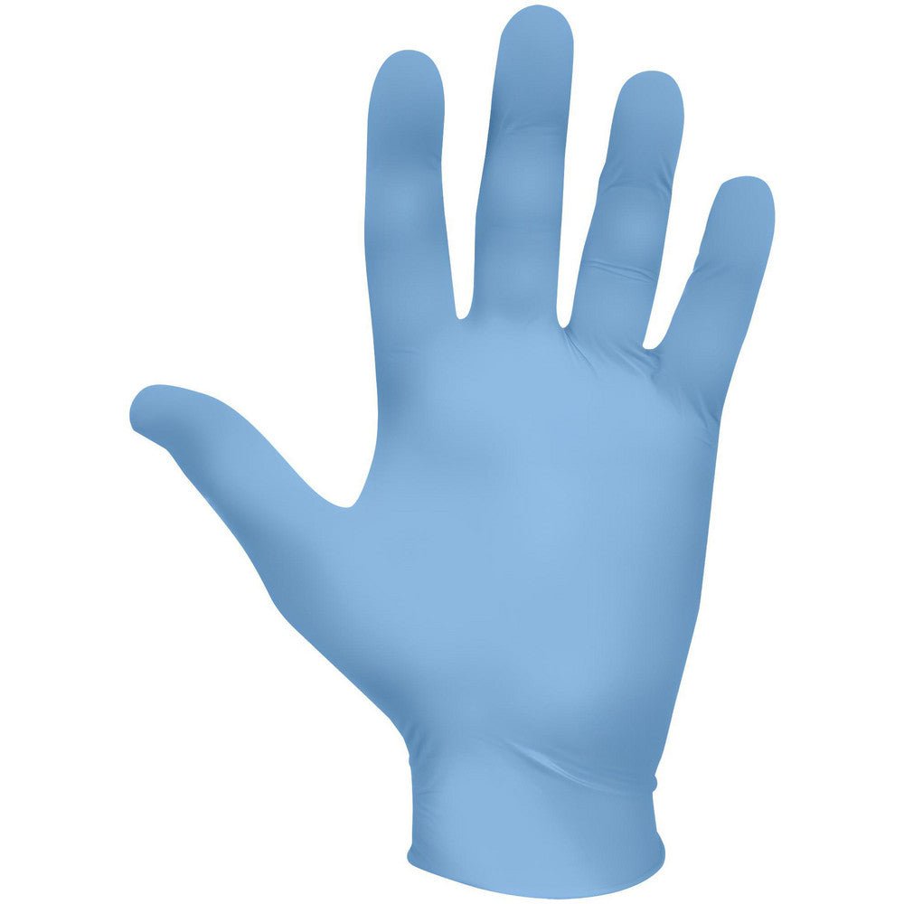 SHOWA 7500PFXL Disposable Glove: Size X - Large, 4.0 mil, Nitrile Coated, Nitrile, General Purpose Grade, Powder - Free, Biodegradable - Lighting Supply Guy