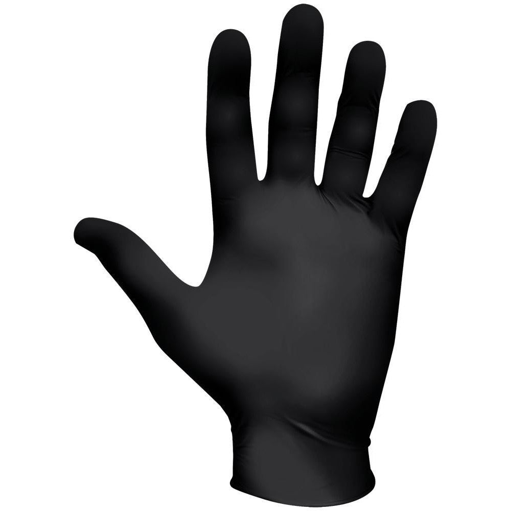 SHOWA 9700PFXL Disposable Glove: Size X - Large, 6.0 mil, Nitrile Coated, Nitrile, Food Grade, Powder - Free, Biodegradable - Lighting Supply Guy