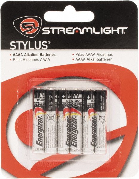 Streamlight 65030 Standard Battery: Size AAAA, Alkaline - Lighting Supply Guy