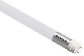 Sylvania 41450 12 watt T8 LED 4' Linear Tube Lamp, Medium (G13) Bi - Pin Base, 3000K, 1700 lumens, 50,000hr life, 120 - 277 Volt, ELV Dimming on 120V Only, Type B Ballast Bypass - Lighting Supply Guy