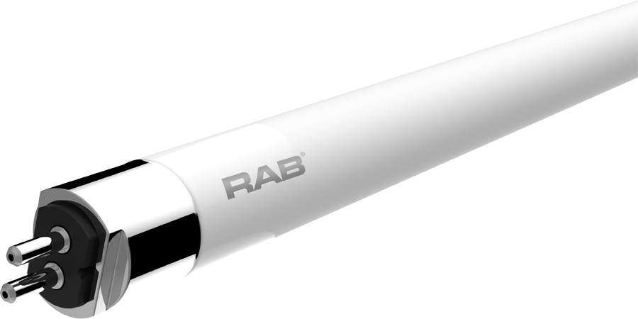 Rab T5-25-48G-830-DIR 25W 3000K 3300LM LED TUBE T5 GLASS 4ft TYPE A Lamp