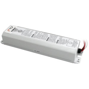 TCP 20B60 Emergency Ballast Backup 700 Lumens, 120/277VAC 60Hz, Operates two 17W - 40W, one 17W - 110W T8 through T12, two 13W - 39W, one 13W - 42W 4 - pin compact or one 18W - 50W 4 - pin long compact fluorescent lamps - Lighting Supply Guy