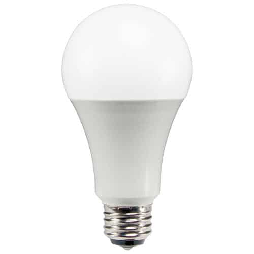 TCP L100A21N25UNV30K 14 Watt A21 LED Lamp, E26 Medium Base, 3000K, 1625 lumens, 25,000hr life, 120 - 277 volt, 80 CRI, Non-Dimm - Lighting Supply Guy
