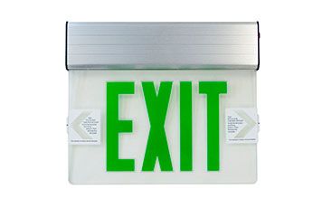 Utopia ELSG - 1 - WH - SDT Exit Sign - Lighting Supply Guy