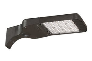 Utopia LAP - 2G - 72LED - 50 - T3 - UNV - DM - BZ - PMS LED AREA - Parking Street Light, 72 Watt, 5000K, Type 3 Distribution, 120 - 277V, 0 - 10V Dimming, Dark Bronze Finish, Square Pole Mount Arm - Lighting Supply Guy