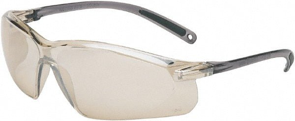 Uvex A704 Safety Glass: Scratch - Resistant, Polycarbonate, Silver Lenses, Full - Framed, UV Protection - Lighting Supply Guy
