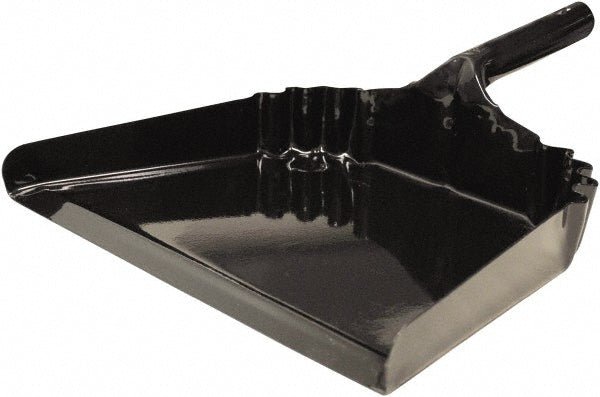 Weiler 71079 Dust Pan: Metal Body, Steel Handle - Lighting Supply Guy
