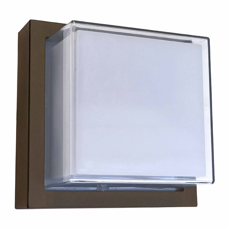 Westgate LRS - G - MCT - C90 - MGBR 12w LED Square Wall Light - Lighting Supply Guy