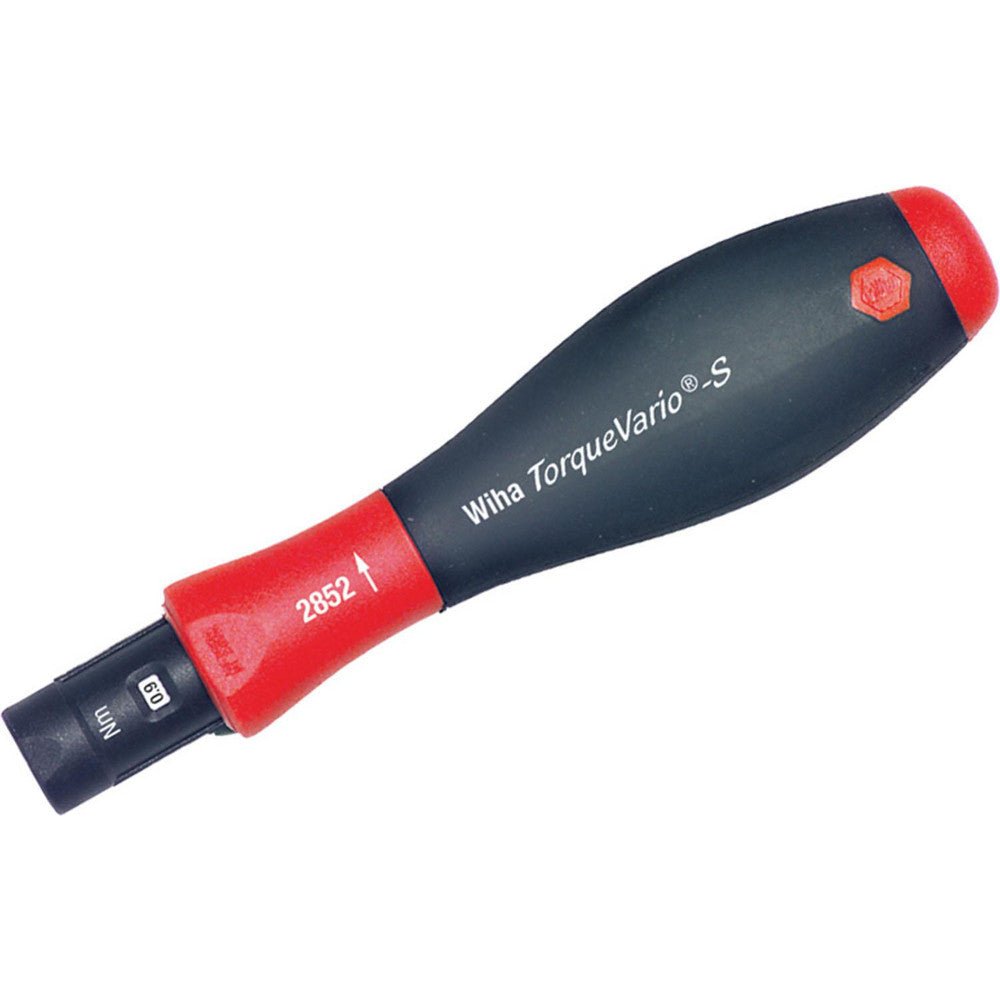 Wiha 28506 Screwdriver Accessories; Type: Adjustable Handle ; For Use With: Wiha TorqueControl Blades ; Additional Information: 10 - 50 in - lb Torque ; UNSPSC Code: 27112830 - Lighting Supply Guy