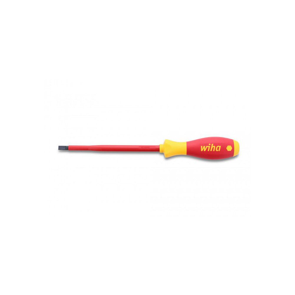 Wiha 32039 Slotted Screwdriver: 1/4" Width, 10.6" OAL, 6" Blade Length - Lighting Supply Guy