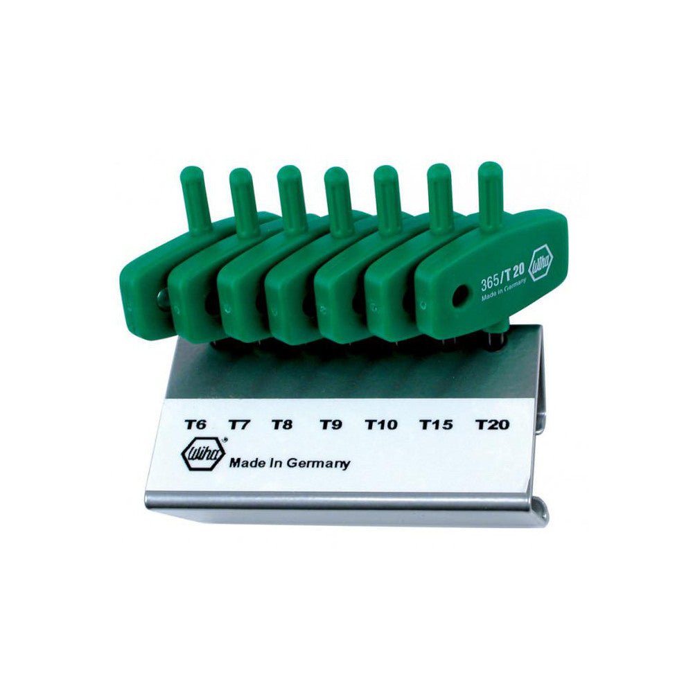 Wiha 36590 Torx Key Set: 7 Pc, Wing Handle, T6 to T20 - Lighting Supply Guy