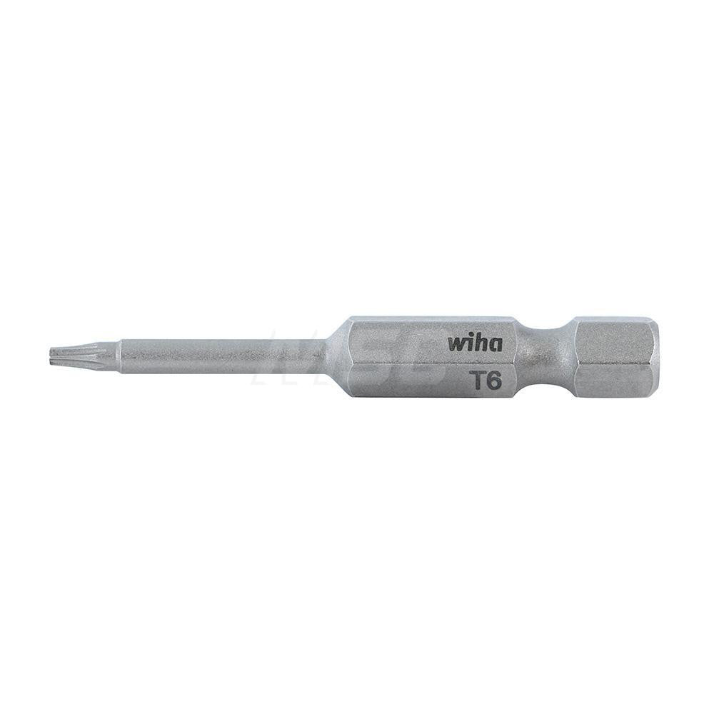 Wiha 74511 Power Screwdriver Bit: T6 Torx - Lighting Supply Guy