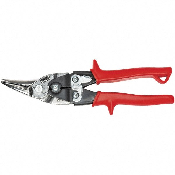 Wiss M1R Aviation Snips: 9 - 3/4" OAL, 1 - 3/8" LOC, Jaw: Molybdenum Steel Blades - Lighting Supply Guy