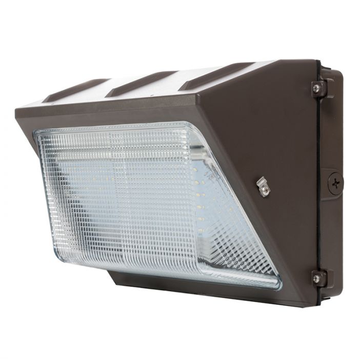 Westgate WML-HL-50W-40K 50 watt LED Non-Cutoff Wallpack Fixture, 4000K, 6500 lumens, 70,000hr life, 120-277 volt, 0-10V Dimming, Dark Bronze Finish. *Discontinued*