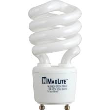 Maxlite MLS13GU/CW, 13 watt GU24 2-pin, Self-Ballasted, Cool White CFL Lamp. Not for sale in California: Not Title 20 Compliant. *Discontinued*
