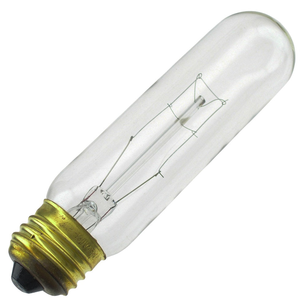 Import 60T10/CL 130V Clear 60 watt T10 Tubular Lamp, Medium (E26) base, 500 lumens, 2,000hr life, 130 volt