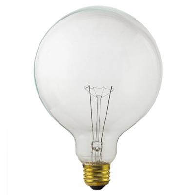 Import 60G40/CL/130V Clear 60 watt G40 Globe Lamp, Medium (E26) base, 520 lumens, 5,000hr life, 130 volt. *Discontinued*