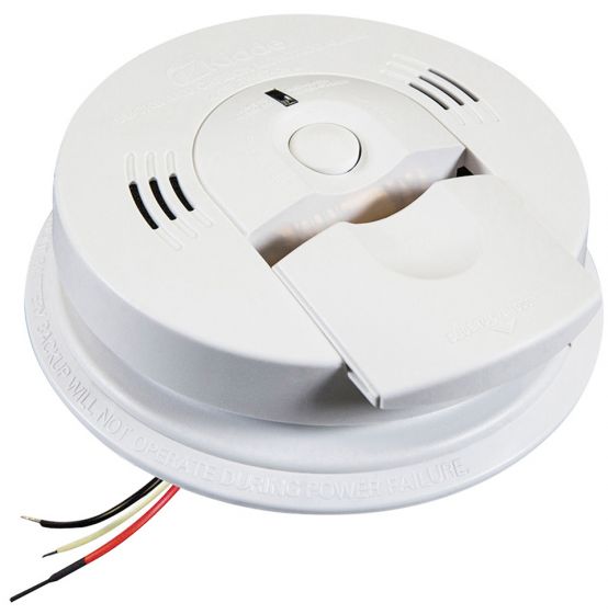 Kidde 900-0114 KN-COSM-IB Combination CO/Smoke Alarm with Voice Message Warning, 120 volt Direct Wire with Battery Backup