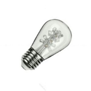 Sival LEDGS14WW  0.7 watt S14 LED Sign Lamp, Medium (E26) base, 2700K, 120 volt