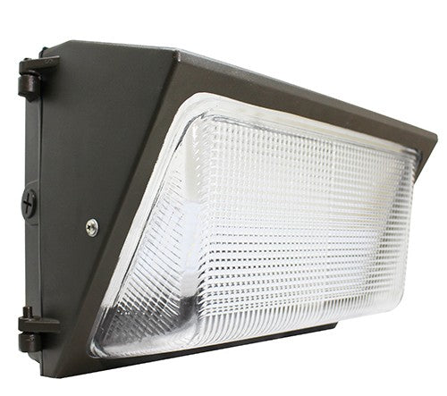 Westgate WML-60CW  60 watt LED Non-Cutoff Wallpack Fixture to replace 175W-250W MH, 5000K, 6600 lumens, 70,000hr life, 120-277 volt, Dark Bronze. *Discontinued*