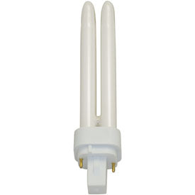 Sylvania 21115 CF26DD/841 26 watt Double-Tube Compact Fluorescent Lamp, Offset 2-Pin (G24d-3) base, 4100K, 1710 lumens, 10,000hr life