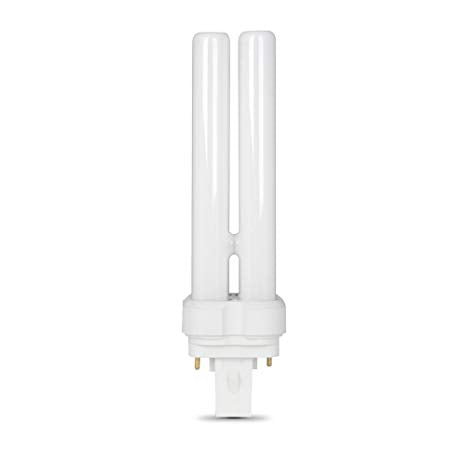 Feit PLD28/41 28 watt Single-Tube Compact Fluorescent Lamp, 2-Pin (GX32d-3) base, 4100K, 1700 lumens, 10,000hr life, 120 volt. *Discontinued*