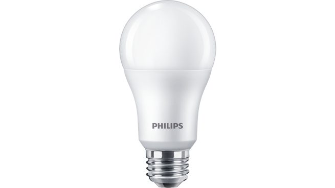 Philips 571695 16.6A19/LED/950/FR/P/E26/ND/T20 6/1FB 16.6w LED A19 Non-Dimming Household Lamp, Medium (E26) Base, 1500 lumens, 5000K, 90+ CRI, 50,000hr life, 120 volt, White Finish, Non- Dimming