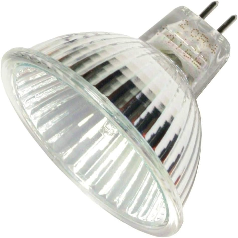 TCP 44115025G Q50MR16/IR/NFL25/C 50 watt MR16 Halogen Reflector Lamp, Bi-Pin (GU5.3) base, 25º beam angle, 4400 lumens, 5,000hr life, 12 volt