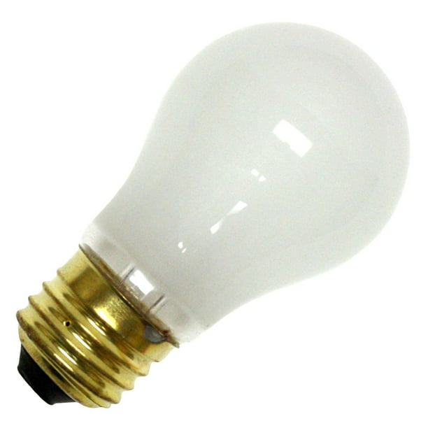 Import 25A15/IF/12V Frosted 25 watt A15 Appliance Lamp, Medium (E26) base, 230 lumens, 1,000hr life, 12 volt